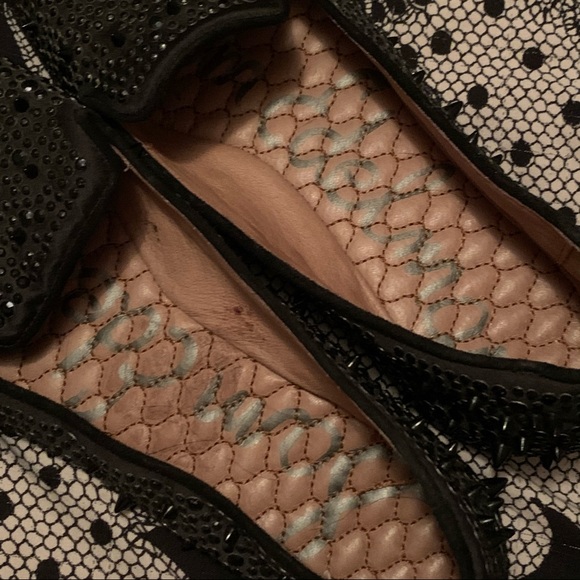 Satin and Spikes Leather Loafer Flat 🖤✨ - Picture 9 of 15